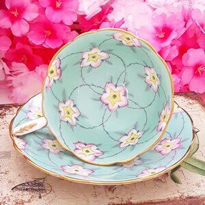 Bone China Royal Stafford Chintz Tea Cup & Saucer Chintz England Christmas Gift